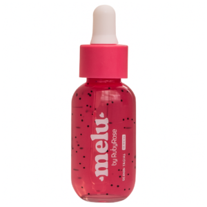 Sérum Facial Melu Ruby Rose para hidratação personalizada e luminosidade natural.