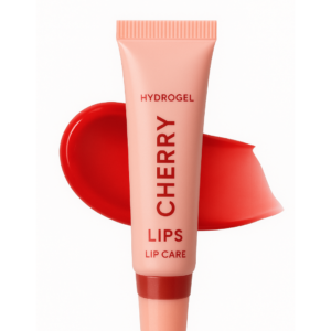 Lip Balm Cherry Lips Ruby Rose em embalagem delicada, com cor suave e efeito hidratante.