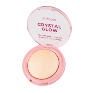 Iluminador Crystal Glow Ruby Rose para brilho radiante e multifuncional.