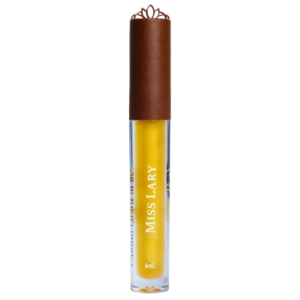 Lip Gloss Mel Honey da Miss Lary em embalagem elegante, brilho espelhado e aroma delicado de mel, ideal para lábios hidratados e luminosos.
