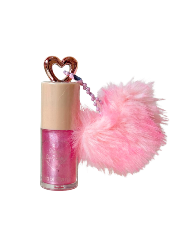 Lip gloss Bobbi Rara com chaveiro exclusivo, brilho intenso e acabamento radiante.